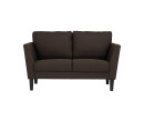 GHIBLI 2 SEATER SOFA BLACK/6116