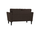 GHIBLI 2 SEATER SOFA BLACK/6116