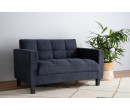 SIENTA 2 SEATER SOFA BLACK/3506