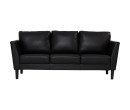 GHIBLI 3 SEATER SOFA BLACK/534