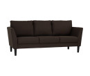 GHIBLI 3 SEATER SOFA BLACK/6116