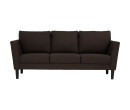 GHIBLI 3 SEATER SOFA BLACK/6116