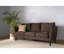 GHIBLI 3 SEATER SOFA BLACK/6116