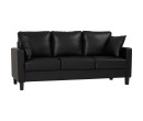 STAREX 3 SEATER SOFA BLACK/534