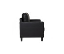 STAREX 3 SEATER SOFA BLACK/534