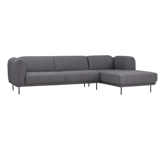 MIRA 3 SEATER WITH RIGHT CHAISE 802/DARK GREY 26