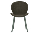 NAVON DINING CHAIR MATT GREEN/80012 (#)