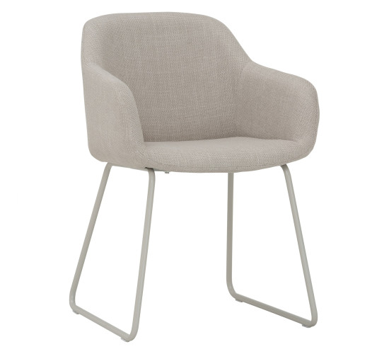 HEDI DINING CHAIR MATT BEIGE/80011 (#)