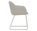 HEDI DINING CHAIR MATT BEIGE/80011 (#)