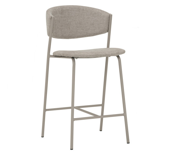 KORY COUNTER CHAIR MATT BEIGE/80013 (#)