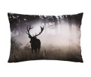 FOREST STAG COTTON PRINTED CUSHION