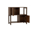 HOLSTEN 0.85M BOOKCASE WITH 2 DOOR 113 (P2 BOARD)