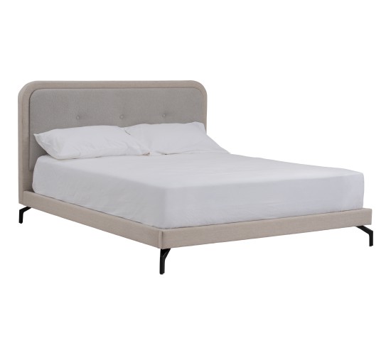 MOLLEY QUEEN BED WITH 1900MM BED PANEL 802/6065/37...