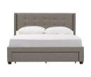 LAVISH QUEEN BED WITH 1900MM SIDE RAIL 802/6433