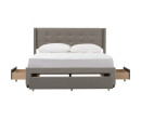 LAVISH QUEEN BED WITH 1900MM SIDERAIL 802/6433