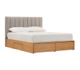 MOLA QUEEN BED WITH STORAGE 1900MM (BED PANEL) 102/6036