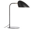 GERBIL MATT BLACK AND MATT ANTIQUE BRASS TABLE LAMP (CCC)(#)