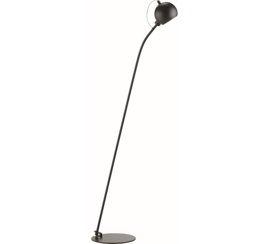 SLUG MATT BLACK FLOOR LAMP (CCC) (#)