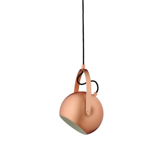 SLUG GLOSSY COPPER PENDANT LAMP (CE)(#)