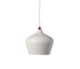 DIA250 LARK PENDANT LAMP IN MATT WHITE COLOUR WITH COPPER TOP (CE)(#)