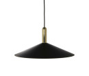 MITES MATT BLACK AND GLOSSY BRASS PENDANT LAMP (CE)(#)