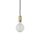 FIREFLY PENDANT LAMP IN BRASS BASE WITH DIA125 LIGHT BULB (CCC)