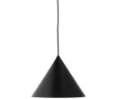 DIA300 OYSTER MATT BLACK PENDANT LAMP (CCC)(#)