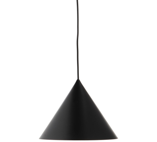 DIA300 OYSTER MATT BLACK PENDANT LAMP (CCC)(#)