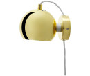 SLUG GLOSSY BRASS  WALL LAMP (CE)(#)