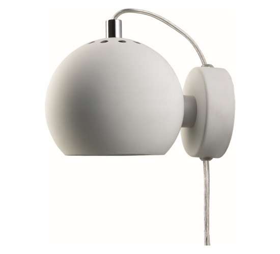 SLUG MATT WHITE WALL LAMP (CCC) (#)