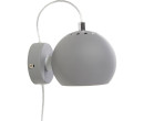 SLUG MATT LIGHT GREY WALL LAMP (CCC) (#)