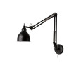 CRICKET MATT BLACK METAL WALL LAMP (CE)(#)