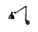 CRICKET MATT BLACK METAL WALL LAMP (CE)(#)