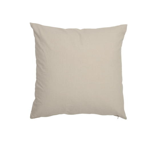 500X500 SQUARE CUSHION IN KHAKI COLOUR (#)