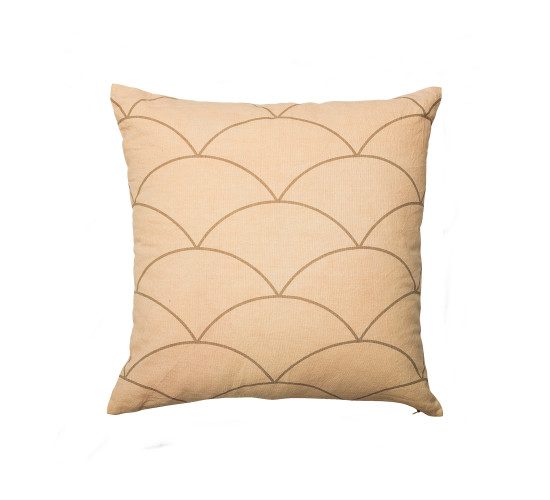 500X500 SQUARE CUSHION IN LIGHT BROWN COLOUR (#)