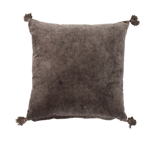 500X500 SQUARE CUSHION IN BROWN COLOUR (#)