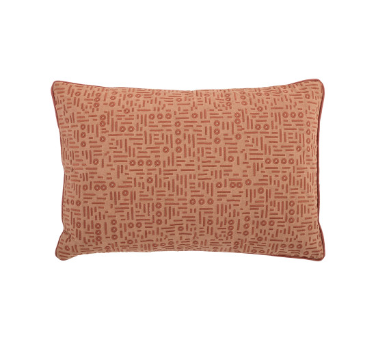 600X400 RECTANGLE CUSHION IN ORANGE COLOUR (#)