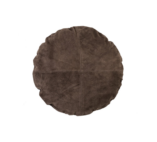 DIA450 ROUND CUSHION IN BROWN COLOUR (#)