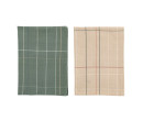 SET OF 2 COLOURS KITCHEN TOWELS (#)