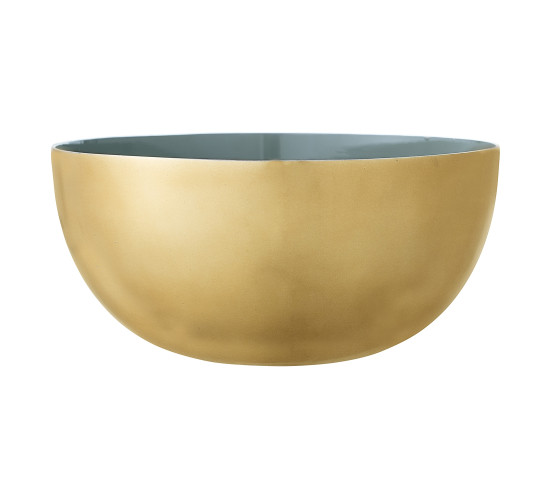 DIA200 BOWL IN GOLD AND GREEN COLOUR (#)