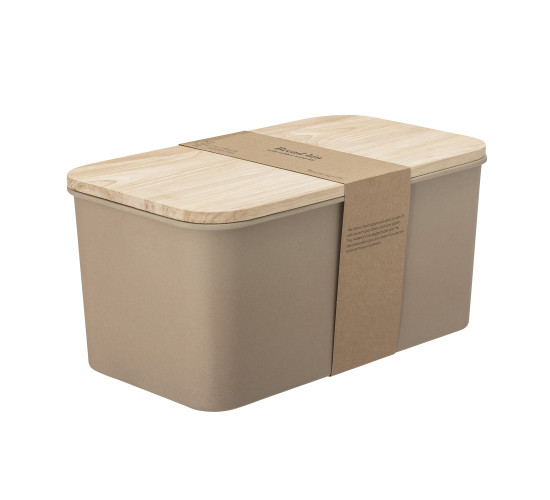 BREAD BIN IN BROWN COLOUR (#)