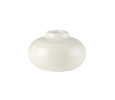 DIA85 X 52H CANDLE HOLDER IN EGGSHELL COLOUR(#)