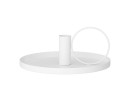 DIA190 CANDLE HOLDER IN WHITE COLOUR (#)