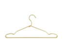 PACK OF 4 CLOTH HANGER IN BRASS COLOUR