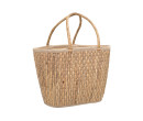 L480 X W300 BASKET WITH HANDLE IN NATURE COLOUR (#)