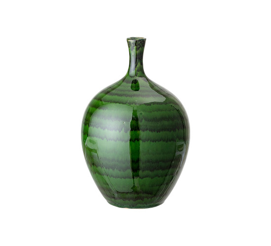 DIA140 H225 VASE IN GREEN COLOUR (#)