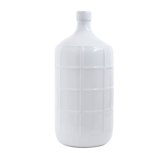 DIA230 H510 VASE IN WHITE COLOUR (#)