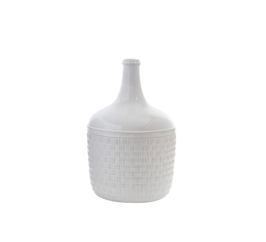 DIA220 H350 VASE IN WHITE COLOUR (#)