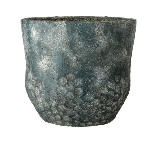 DIA420 H385 FLOWERPOT IN GREY COLOUR (#)